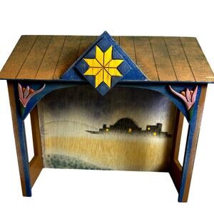 Jim Shore 2003 Heartwood Creek #113258 Nativity Stable Creche